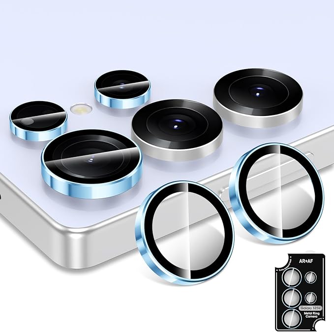 for Samsung Galaxy S25 Ultra Camera Lens Protector, Individual Metal Ring - Image 2