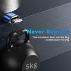 3 Pack iPhone Charger 10FT Long USB to Lightning Cable Fast Charging Cord - Image 6