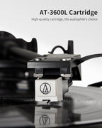 ANGELS HORN Turntable, Vinyl Record Player, Built-in Phono Preamp, Belt Drive - Image 3