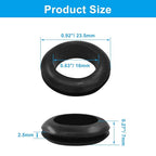 24 Pcs Rubber Grommets, 5/8" Inside Diameter 3/4" Drill Hole Rubber Wire - Image 2