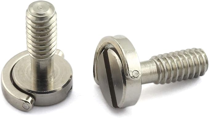 HJ Garden 2pcs 1/4-20 Thread D-Ring Stainless Steel Camera Fixing Screws - Image 3