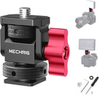 Mini Camera Monitor Mount with Cold Shoe, Aluminum Field Monitor Mount with by Mechrig