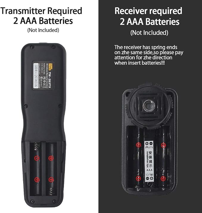 Pixel TW-283 DC2 Wireless Shutter Remote Release Control Intervalometer FSK - Image 9