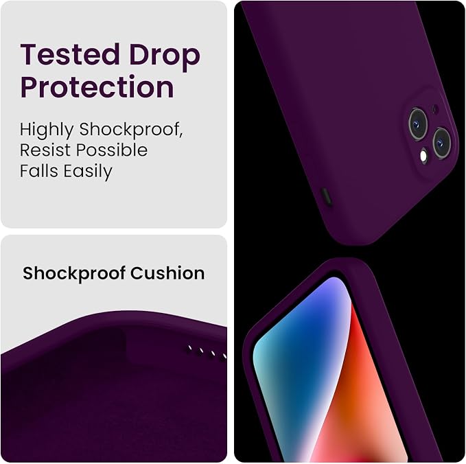 FireNova Designed for iPhone 13 Case, Silicone Upgraded Phone Case with - Image 4