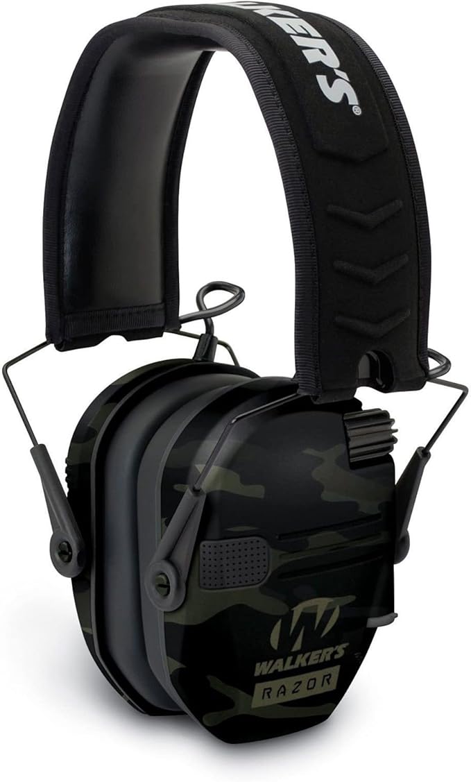 Walker's Razor Slim Ultra Low Profile Compact Design Adjustable Range Shooting by Walkers