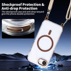 for iPhone 16e Case with Adjustable Phone Lanyard Strap, Compatible with MagSafe - Image 5