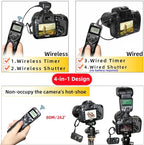 Pixel TW283-UC1 Wireless Remote Trigger Wireless Trigger Wire Trigger Timer - Image 5