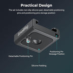 SmallRig Anti-Twist Cold Shoe Mount Adapter - Image 2