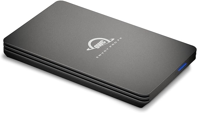 OWC 1TB Envoy Pro FX Portable Rugged External NVMe M.2 SSD Drive Thunderbolt 3 by OWC
