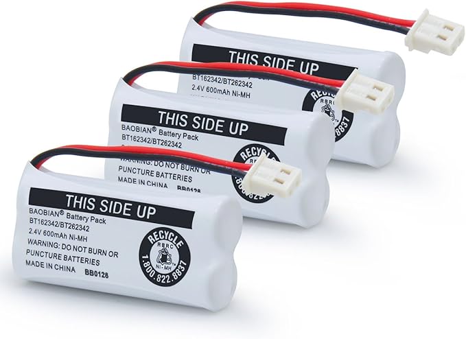BT162342/BT262342 Cordless Phone Batteries BT183342/BT283342 BT166342/BT266342 - Image 2