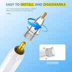 2+6 Pack for Apple Pencil Tips, Upgraded Replacement Pencil Nibs for Apple - Image 5