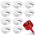 Desk Grommet 2 Inch 10 Pieces, Desk Hole Cover by XIOGZAXI