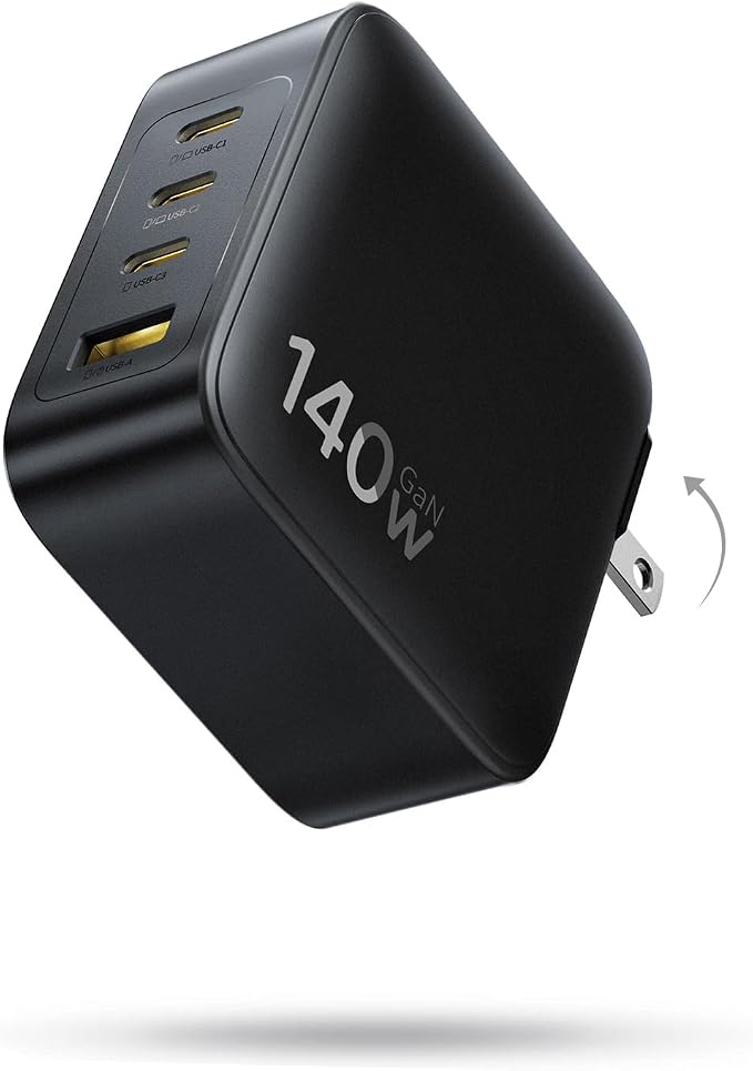 Baseus PD3.1 140W USB C Charger, PPS Fast Charger Type C, Fast Charging Block by Baseus