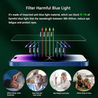 Blue Light Screen Protector for iPhone 14 Pro Max & Camera Lens Protector - Image 4
