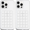 2 Pack Silicone Suction Phone Case Mount, Silicon Adhesive Phone Grip by LvShuLiangPin