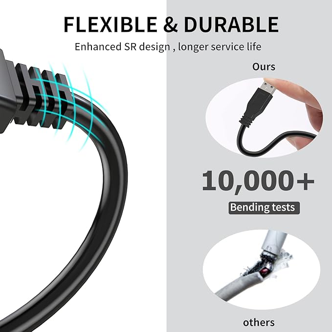 LDKCOK 60FT Active USB Extension Cable 2.0 Male to Female - Image 4