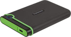 Transcend 4TB SJ25M3C, USB 3.1 Portable Hard Drive Rugged, Anti-Shock Resistant by Transcend