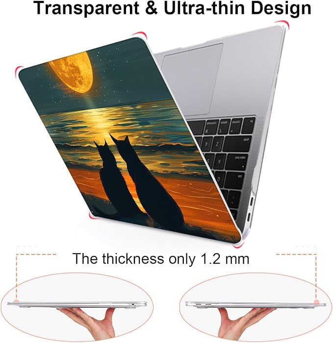Compatible with MacBook Air 13 inch Case M1 A2337 A2179 A1932 2021 2020 2019 - Image 6