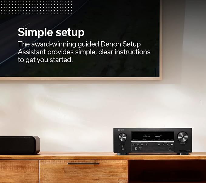 Denon AVR-S570BT 5.2 Channel AV Receiver - Image 5