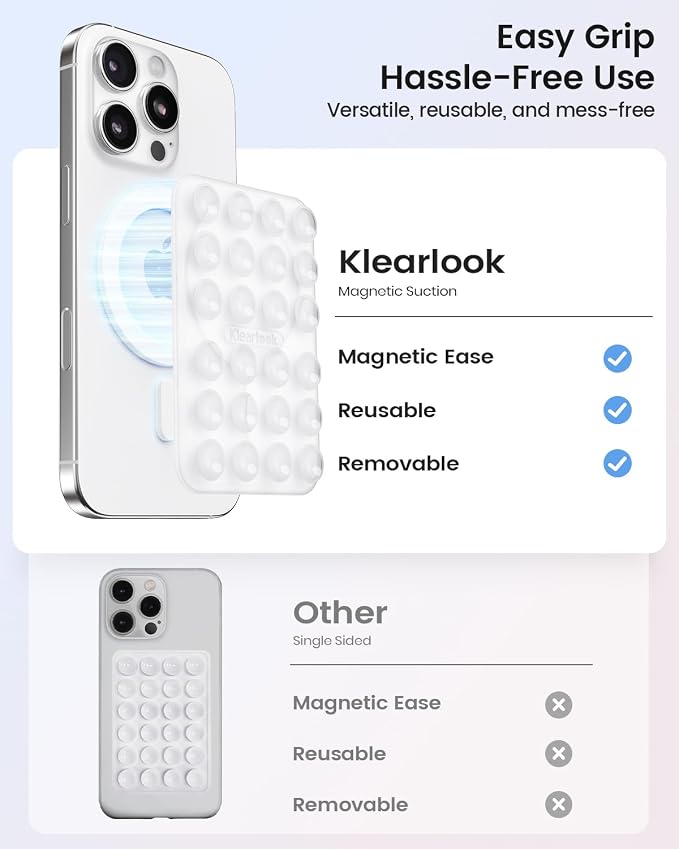 Klearlook Magnetic Suction Phone Mount - Image 3