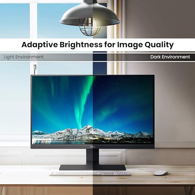 BenQ GW2480 Computer Monitor 24" FHD 1920x1080p | IPS | Eye-Care Tech | Low - Image 6