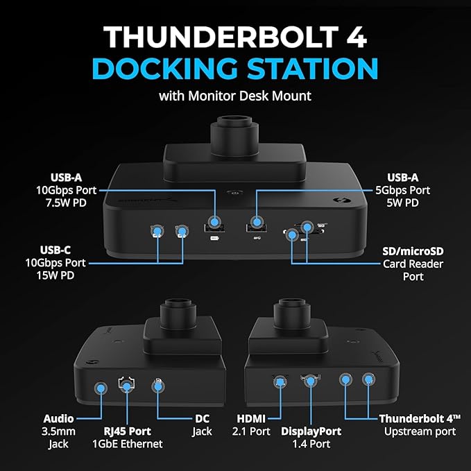 SABRENT Thunderbolt 4 Docking Station - Image 2