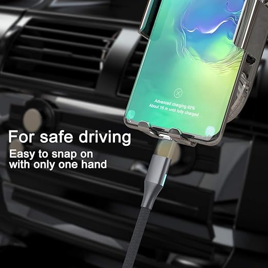 N. NETDOT Magnetic Charging Cable, Gen10 Nylon Braided 2-in-1Magnetic Phone - Image 4