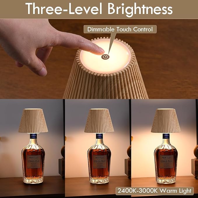 WILIT Wireless Bottle Lamp Shades - Image 4