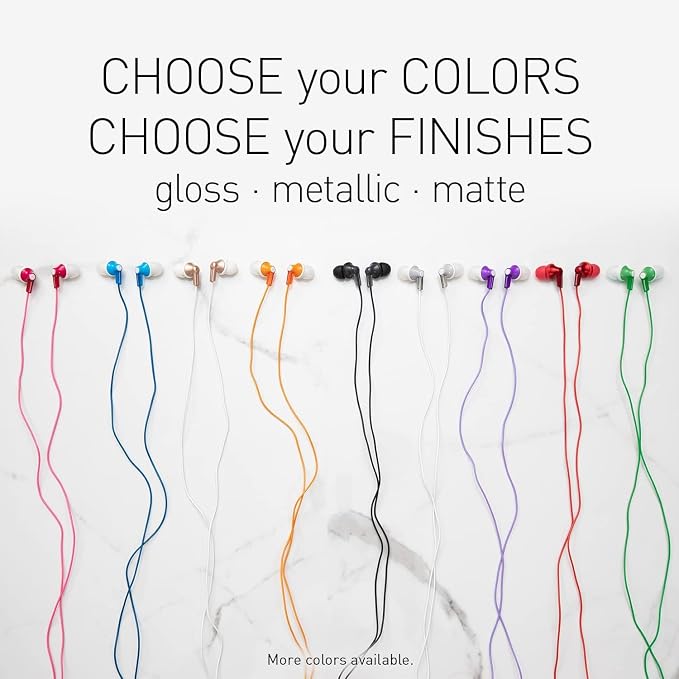 Panasonic ErgoFit In-Ear Earbud Headphones RP-HJE120-D Dynamic Crystal Clear - Image 4