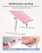 SAIJI Height & Angle Adjustable Laptop Stand - Image 4