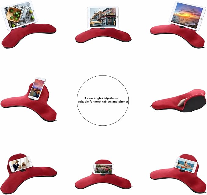 Pillow Cushion Multi-Angle Soft Tablet&Phone Stands, Pad Pillow Holders - Image 2