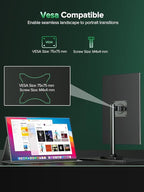 Newsoul 4K Portable Monitor, 3840 * 2400 UHD 16" Gaming Monitor 1200Nits 1500:1 - Image 6