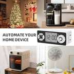 TiFFCOFiO New Digital Timer Outlet, Dial Programmable Method, Indoor Plug in - Image 5
