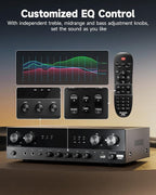 Donner Stereo Receivers Home Audio Amplifier, Premium 1000W Peak Power 4 - Image 5