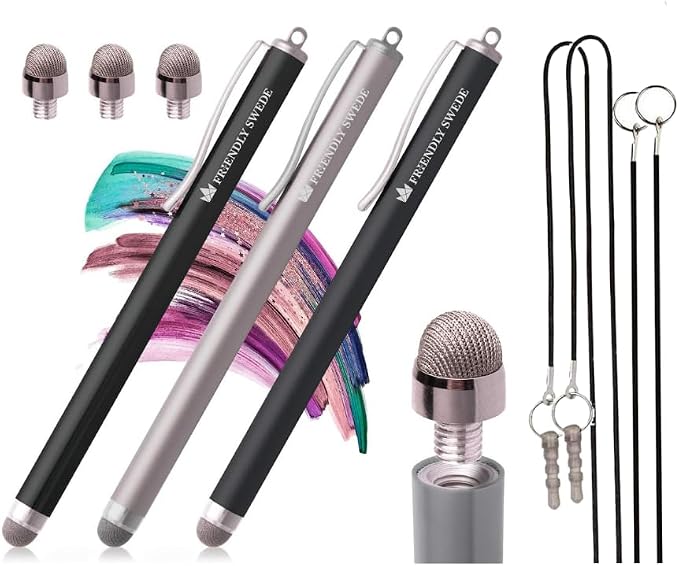 The Friendly Swede Mesh Tip Stylus Pen by TheFriendlySwede