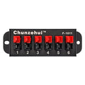 F-1011 6-Position 45A Power Pole Distribution Block Module, Connector Power by Chunzehui