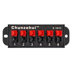 F-1011 6-Position 45A Power Pole Distribution Block Module, Connector Power by Chunzehui
