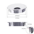 2 Pack Desk Grommet 2-1/8 Inch 53mm, Zinc Alloy Computer Desk Wire Hole Cover - Image 2