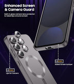Magnetic for Samsung Galaxy S24 FE Case Slim Soft Silicone Bumper Shockproof - Image 4