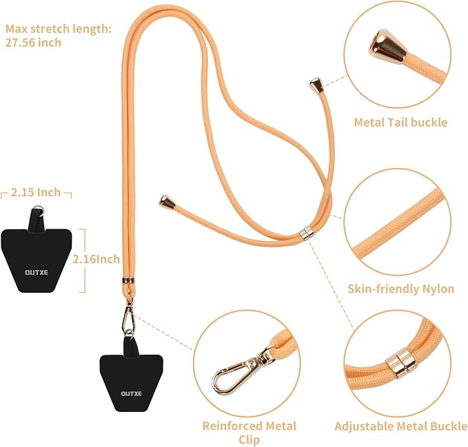 OUTXE Universal Phone Lanyard 2 Packs - Image 3