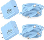 Matsusho iPhone 16 15 Charger Fast Charging 10 FT, 2 Pack 20W USB C Wall Charger by MatsushoUSBCCharger