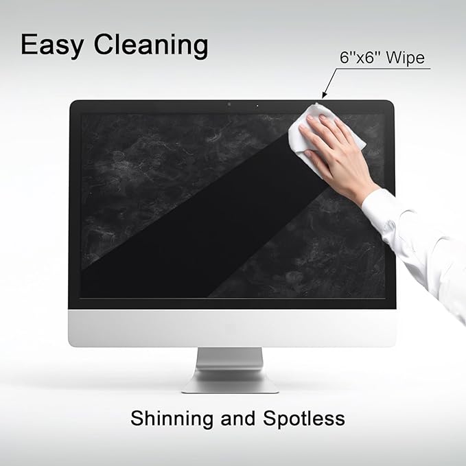 Screen Wipes for Electronics, Car Screen Cleaner, Lens Wipes Individually - Image 3