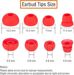 Earbud Replacement Tips Silicone Ear Tips Compatible - Image 2