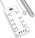 Surge Protector Power Strip by Nuetsa