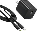 30W USB C Charger with 60W Type C Cable, GaN Fast Wall Charger Block, PD 3.0 by Omnibar