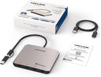 WAVLINK USB C to Quad HDMI 4K Adapter, Universal USB A to HDMI Docking Dual - Image 8