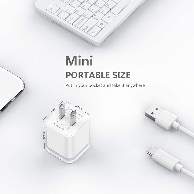 USB Wall Charger, 8/7/6 Plus, Android Phones - Image 5