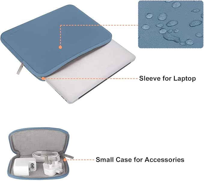 MOSISO Laptop Case 13.3 inch, 13-13.3 inch Laptop Sleeve Bag Compatible - Image 2