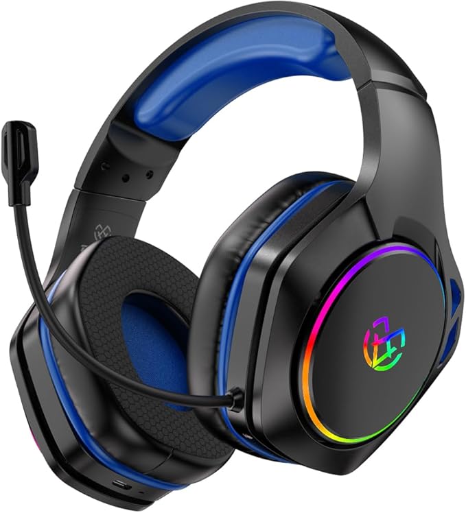 Wireless Gaming Headset for Ps5, Pc by Tatybo