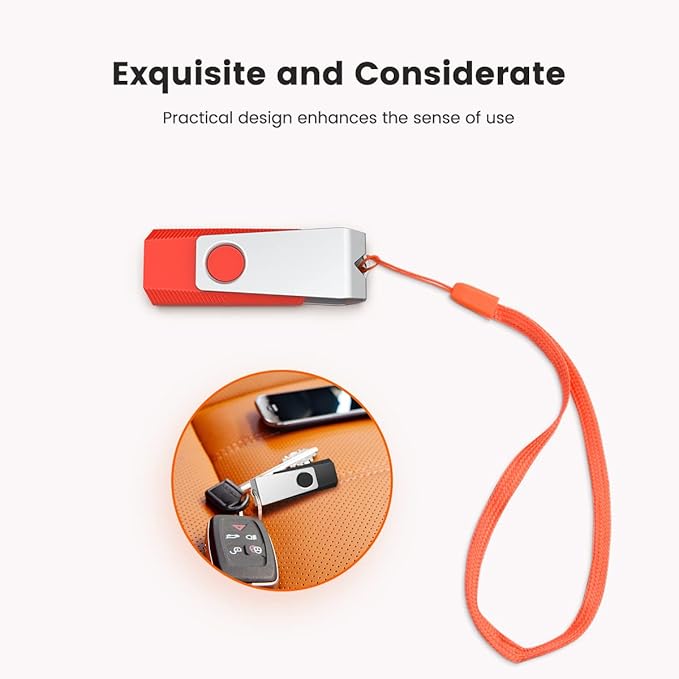Aiibe 64GB Flash Drive 3.0 10 Pack 64GB USB 3.0 Thumb Drive USB Drive 64 GB - Image 7